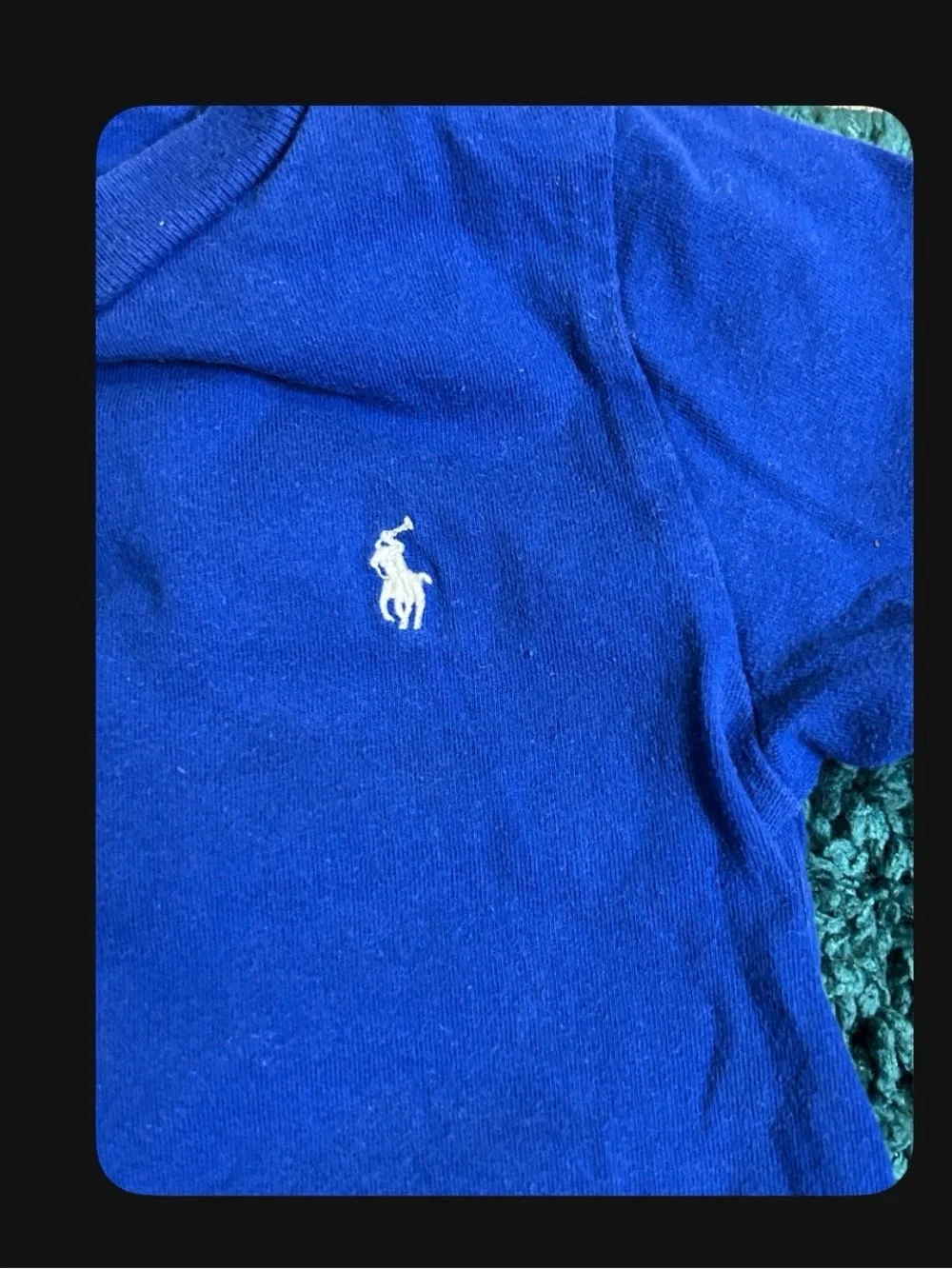 Polo Ralph Lauren Toddler Boys' Blue Short Sleeve Polo Shirt Size 3T